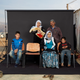 Image for article titled These striking family portraits show the lost members of Syrian refugee families